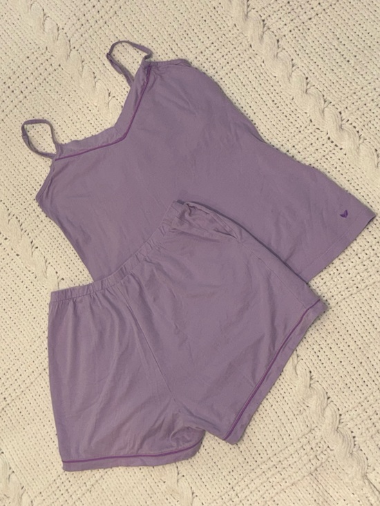 Petite Plume Other - Petite Plume 100% Pima Cotton Cami Short Set in French Lavender Size M